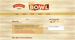 Desktop Screenshot of bowlmorbowling.com